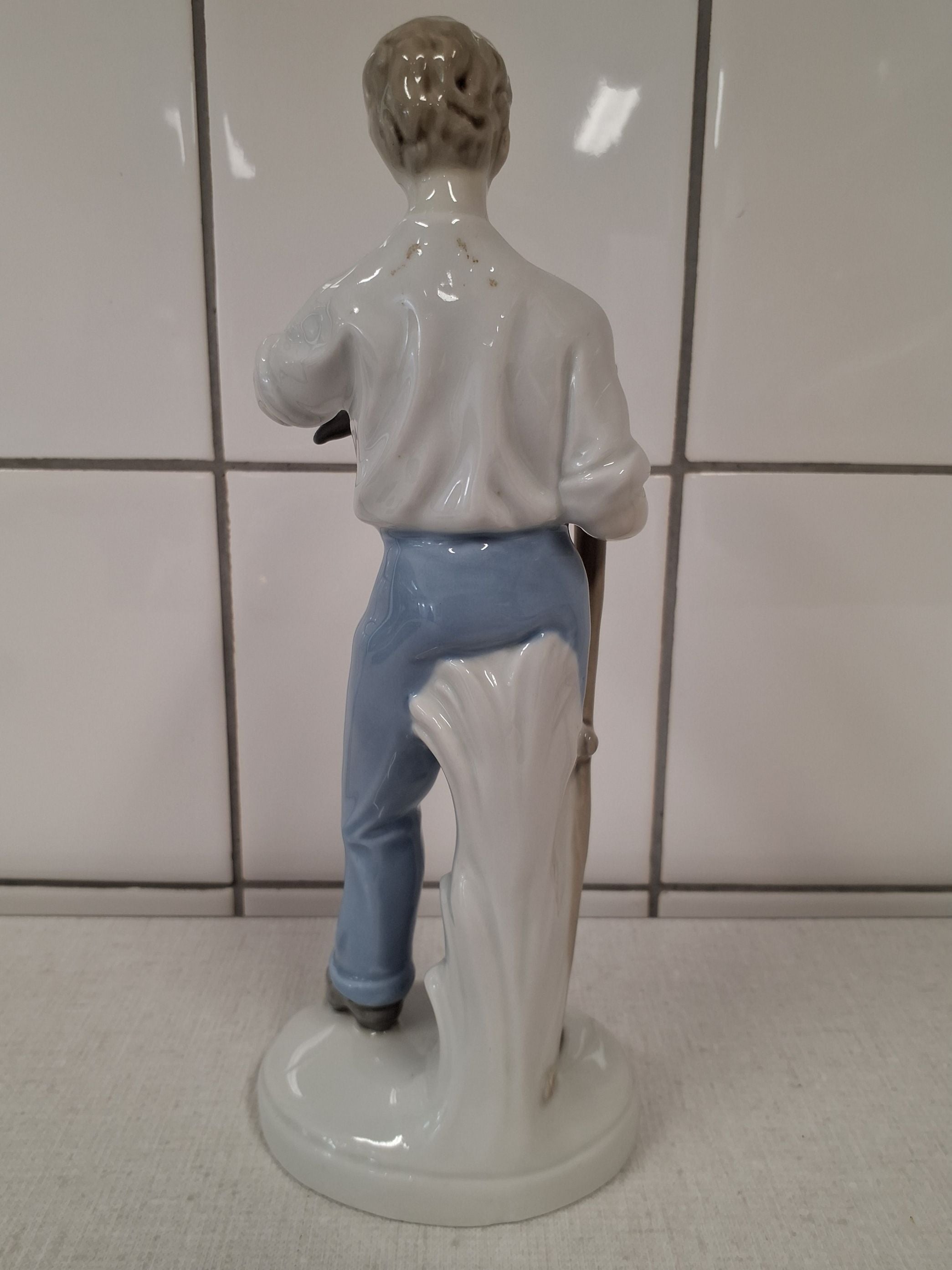 Carl Scheidig Grafenthal figur - mand med le